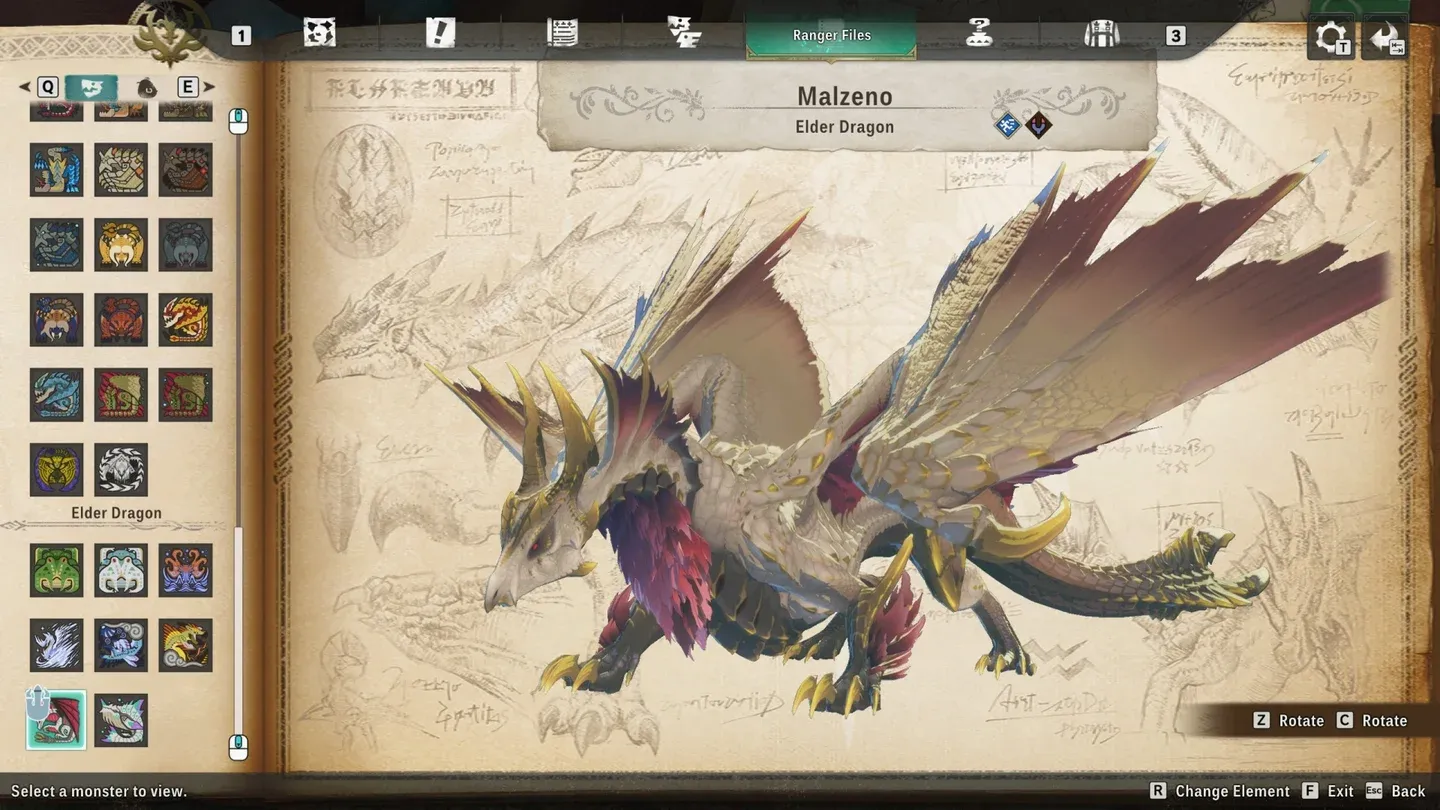 Malzeno speed and self-heal stats
