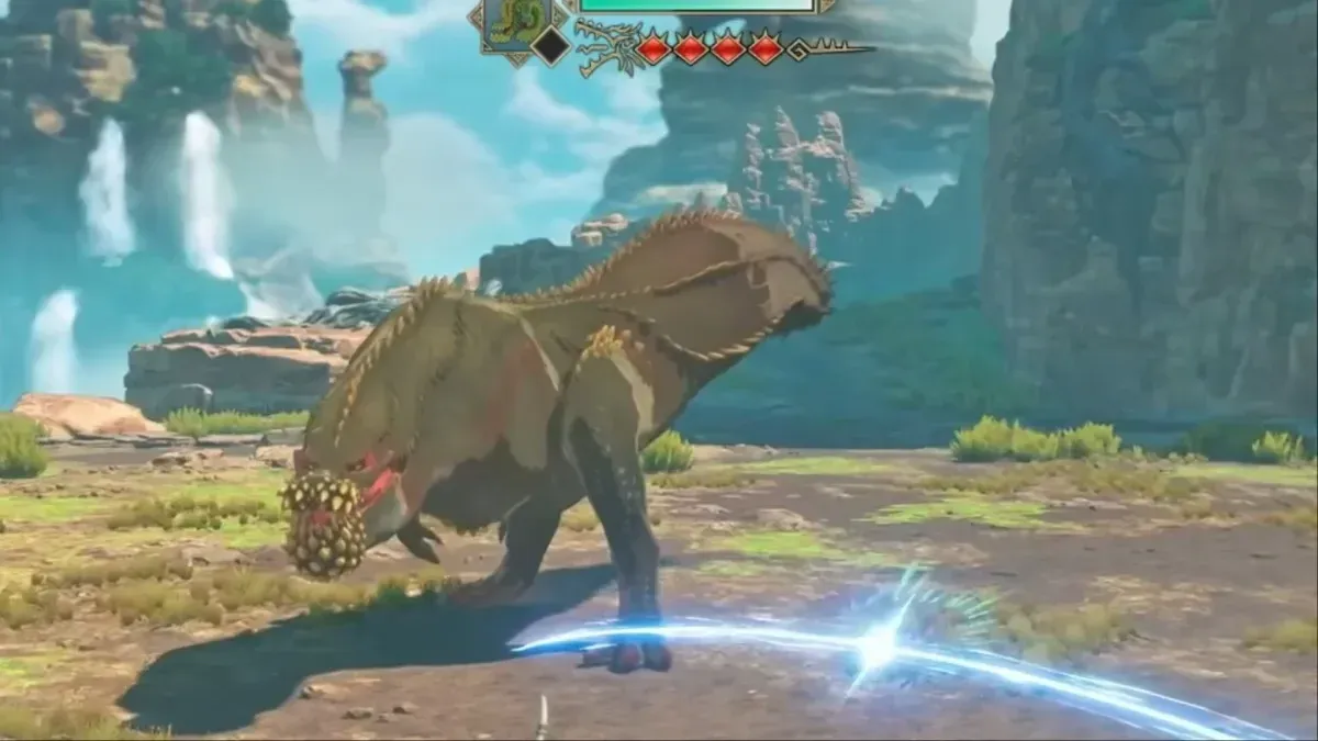 Deviljho riverbank spawn area