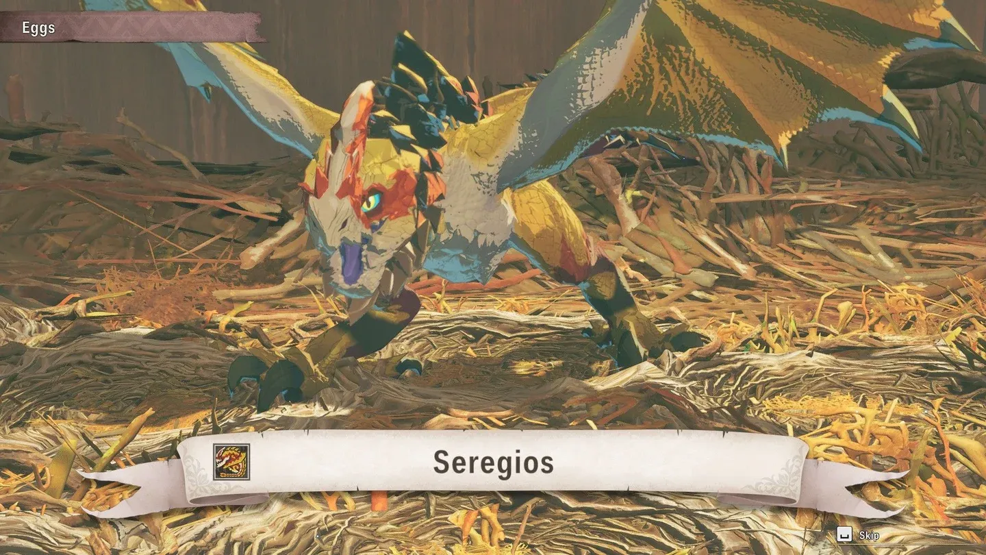 Hatch eggs to get Monsties