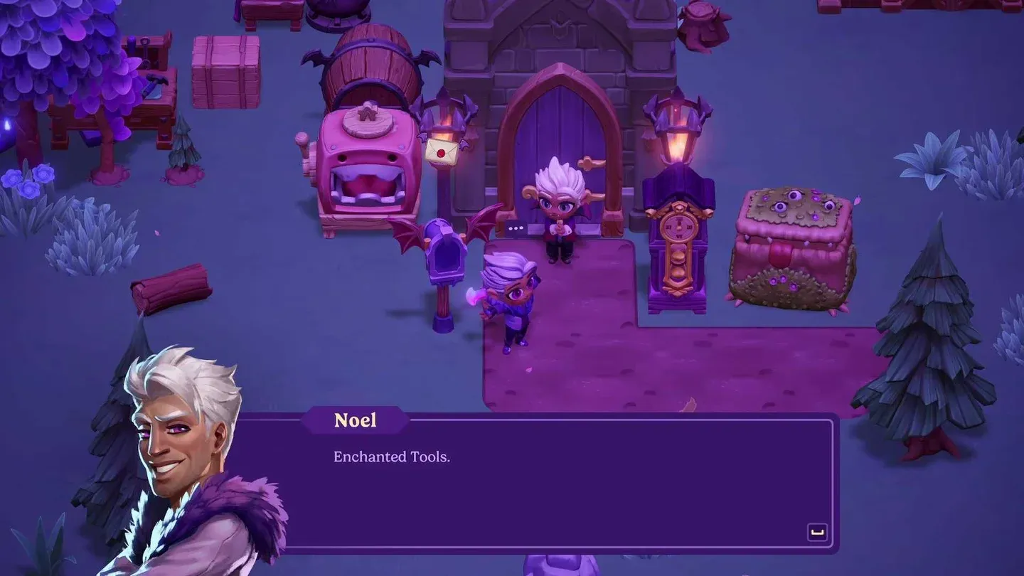 Noel's enchanted tools reveal