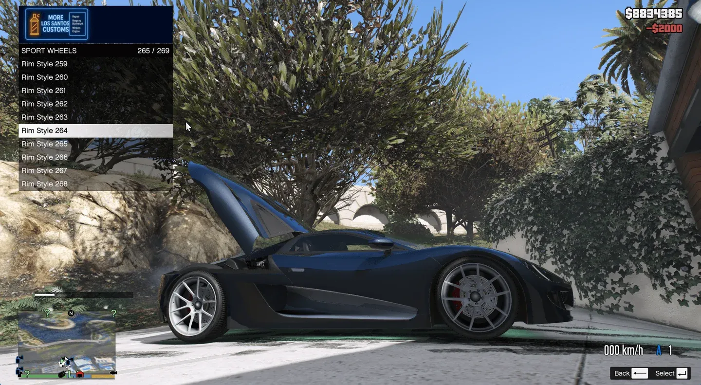 Cars on the line in LS
