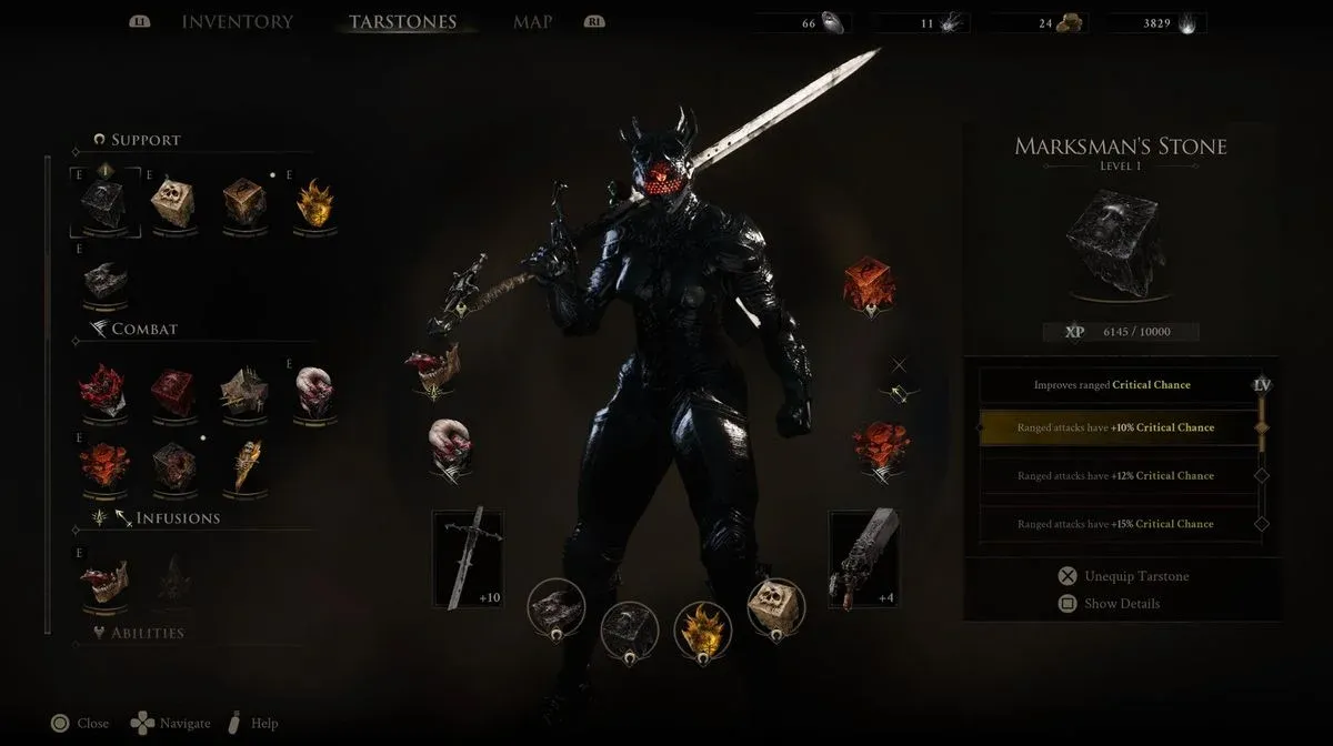 Build around 2-3 Shells max