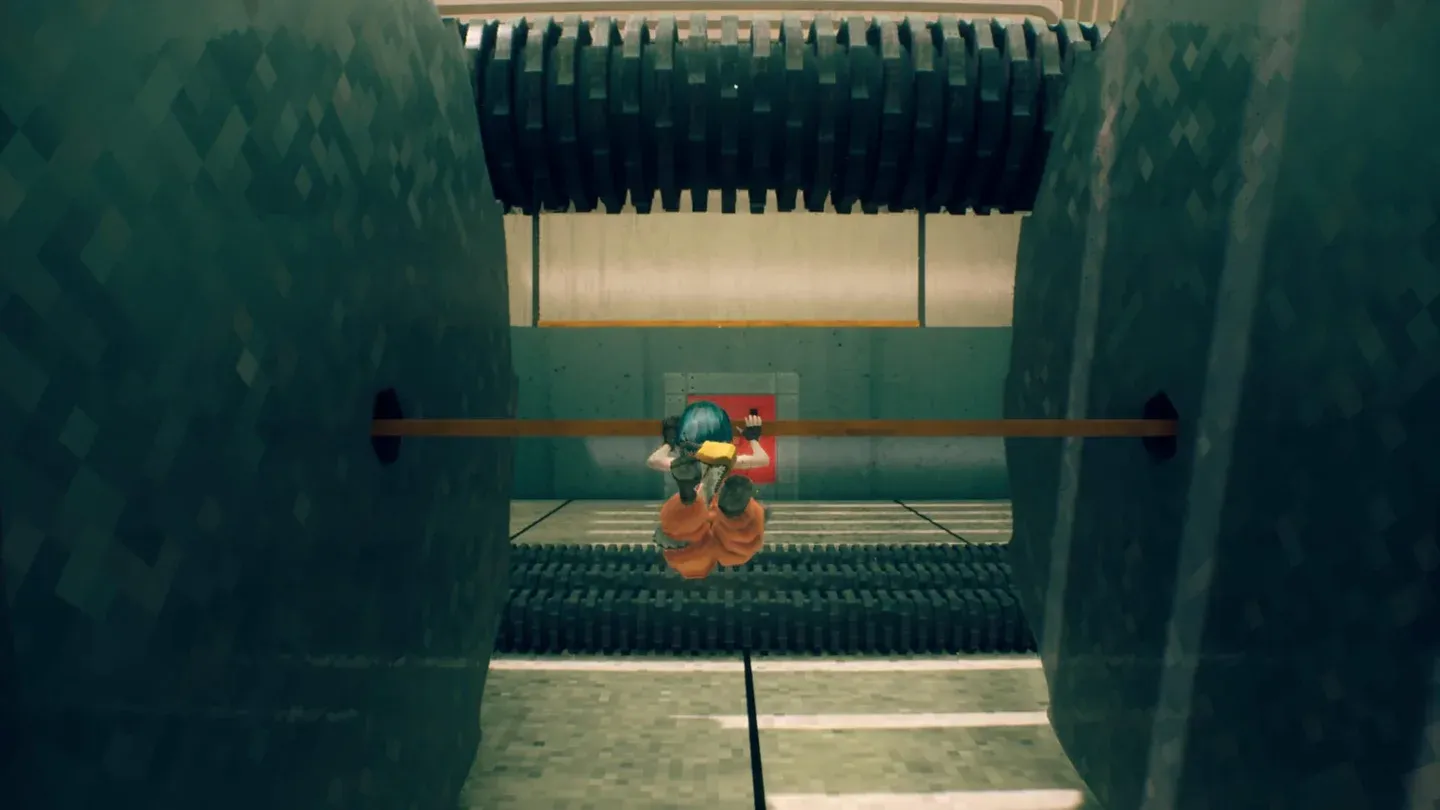 Parry the saw to ground it