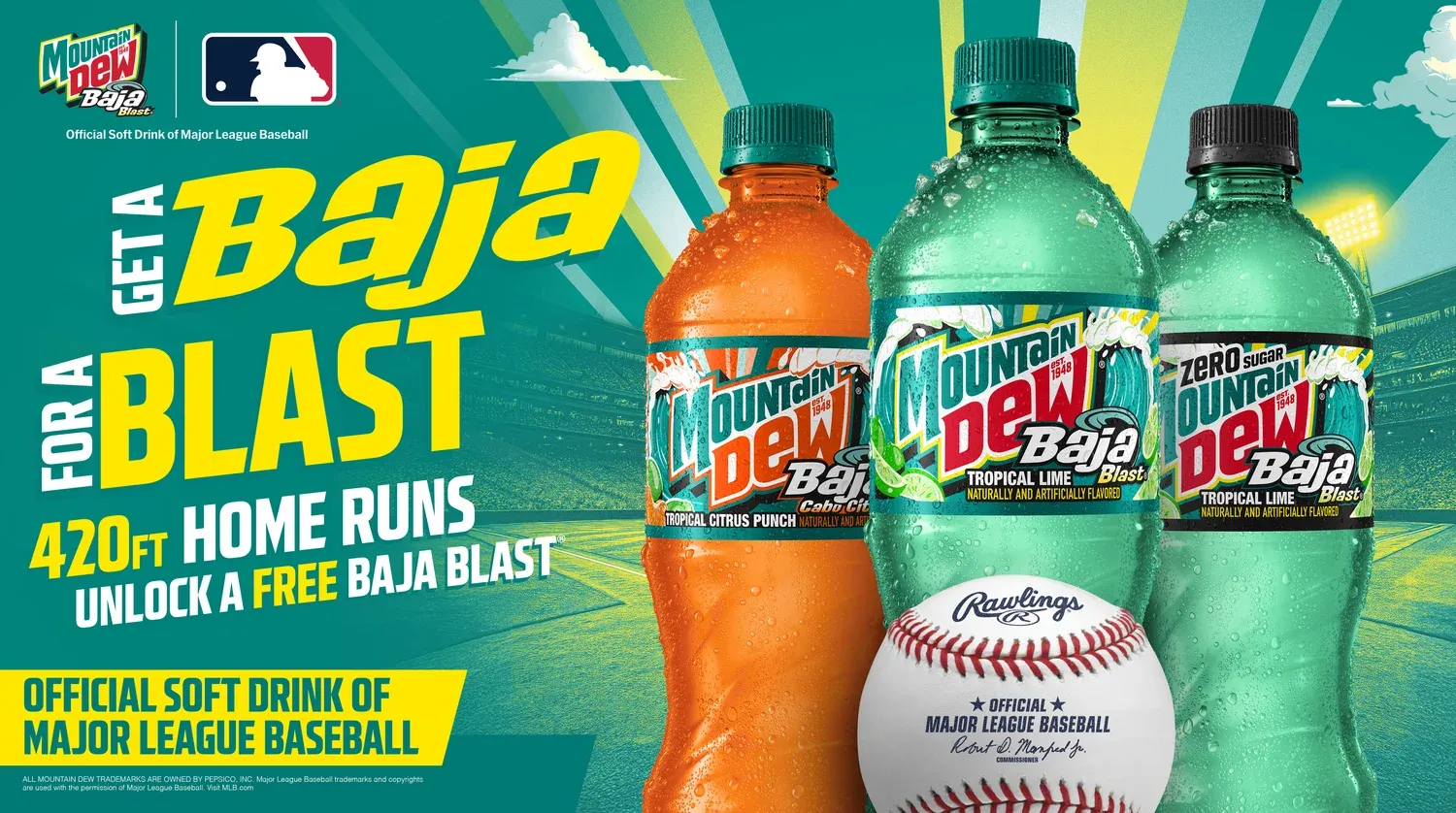 Mountain Dew's $4.20 Baja Blast Baseball Bundle Has World Series Tickets