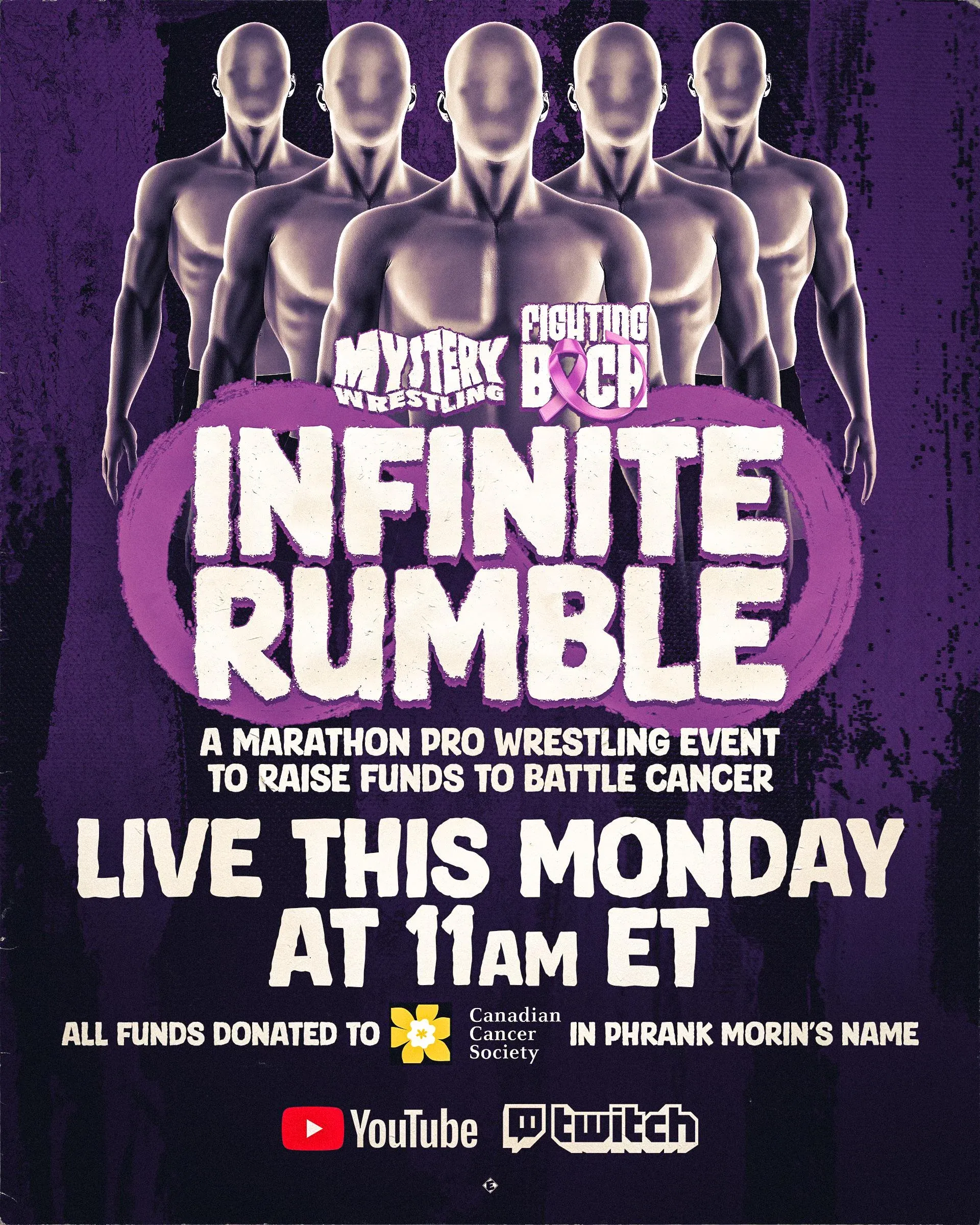 Mystery Wrestling's Infinite Rumble Sets Record and Raises $35K for Charity