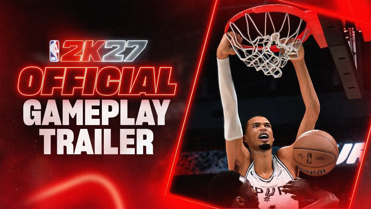 NBA 2K27 Official Gameplay Trailer Is Here and It Looks Sharp