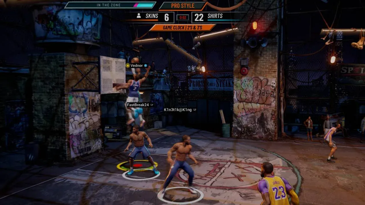 In the Zone ability activation