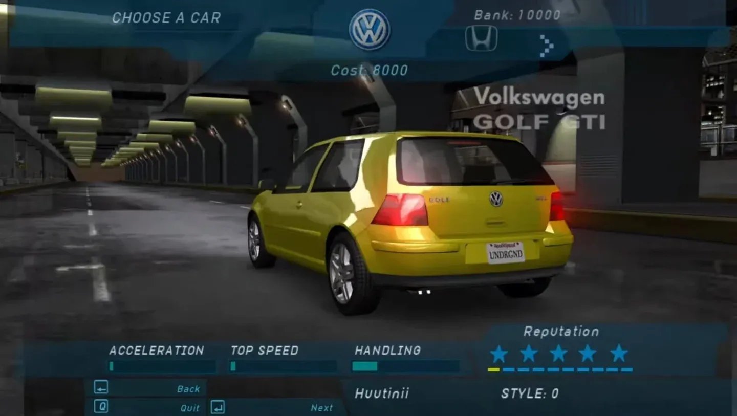 Need for Speed: Underground Gallery 10