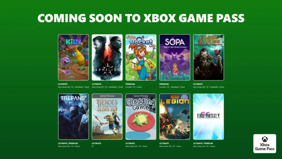 Game Pass June Wave 1 lineup