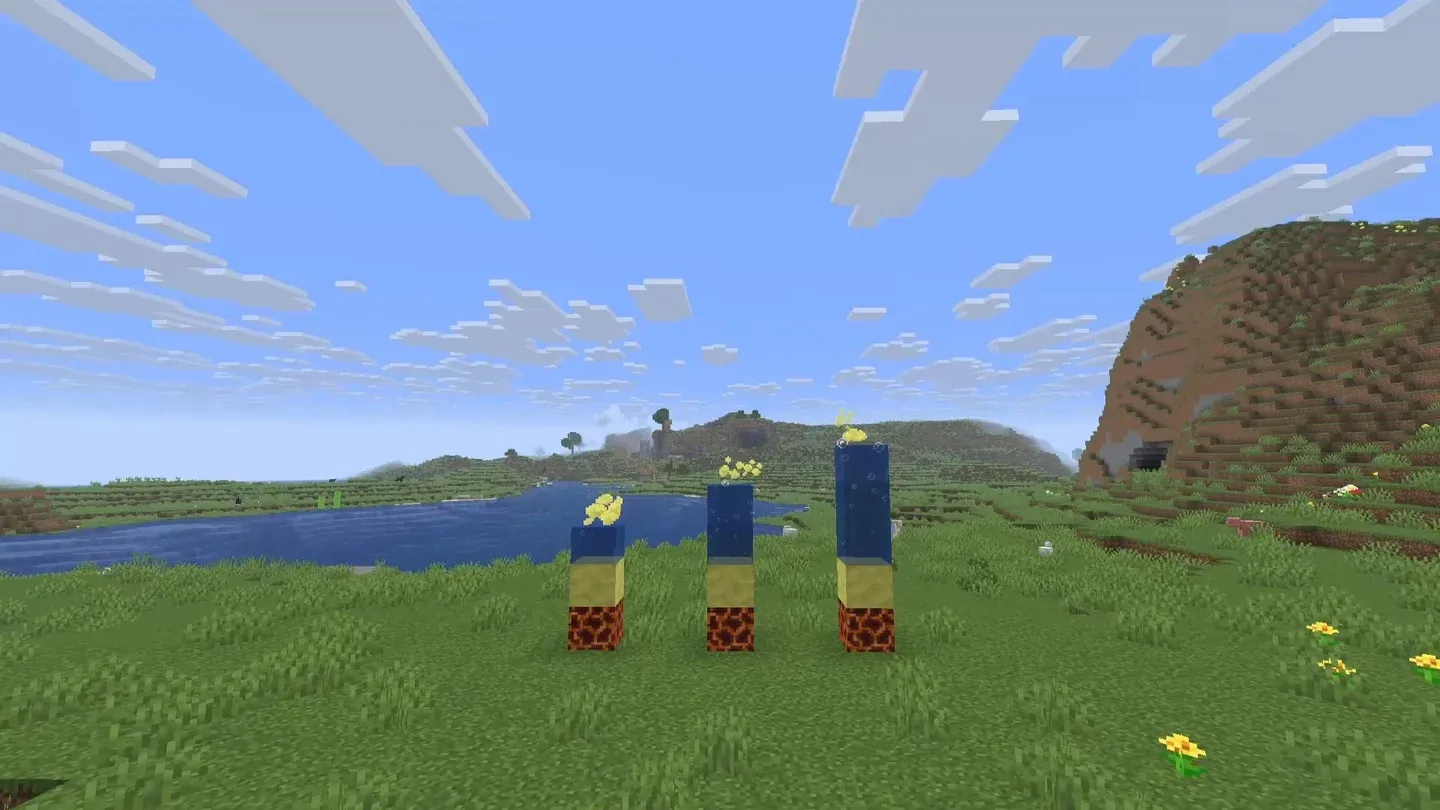 Max 20-block eruption height