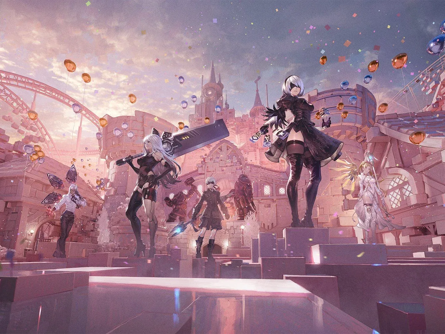 Nier: Automata collab skins