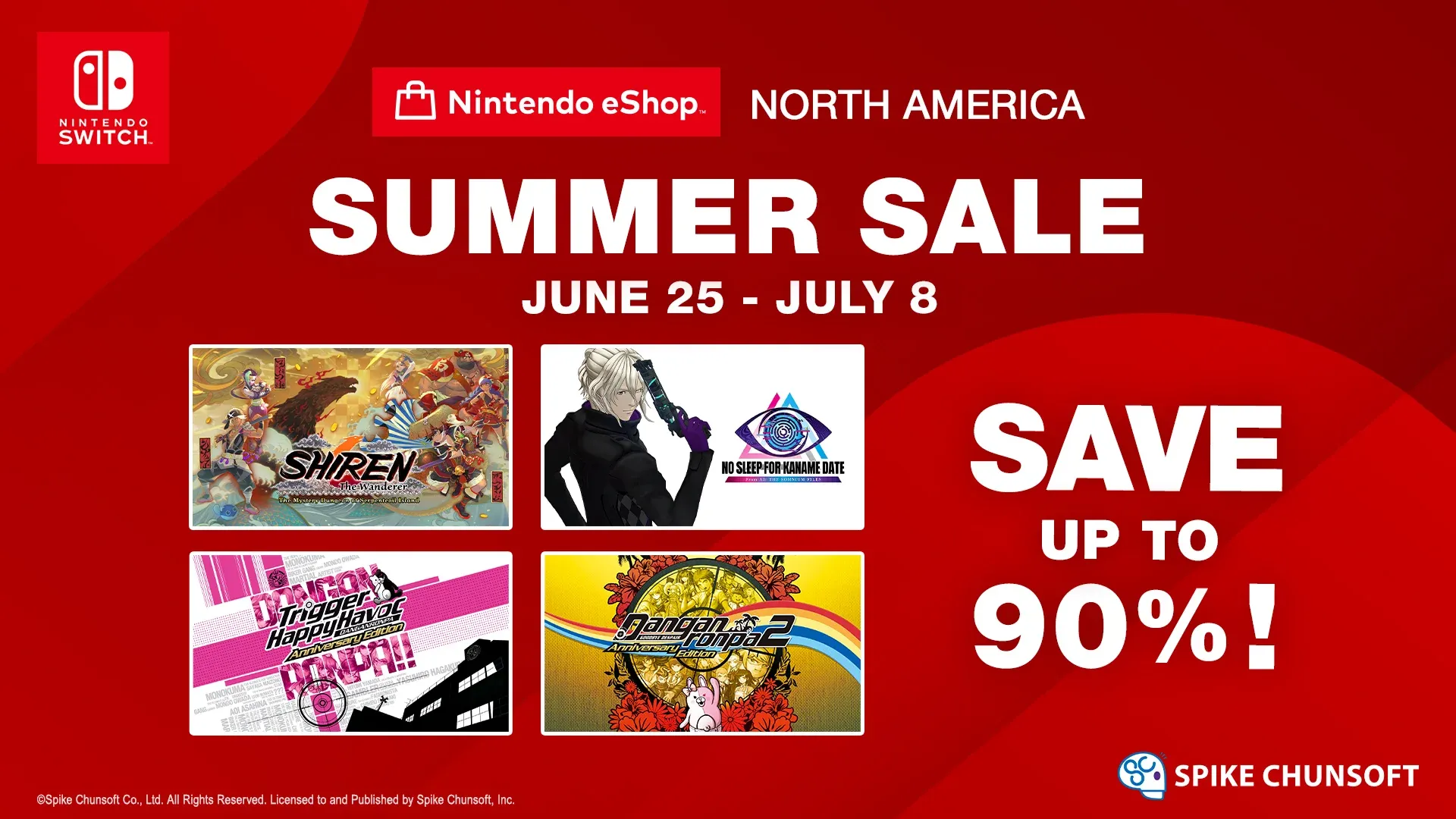 Nintendo's eShop Summer Sale Has Loads of Games Worth Your Attention