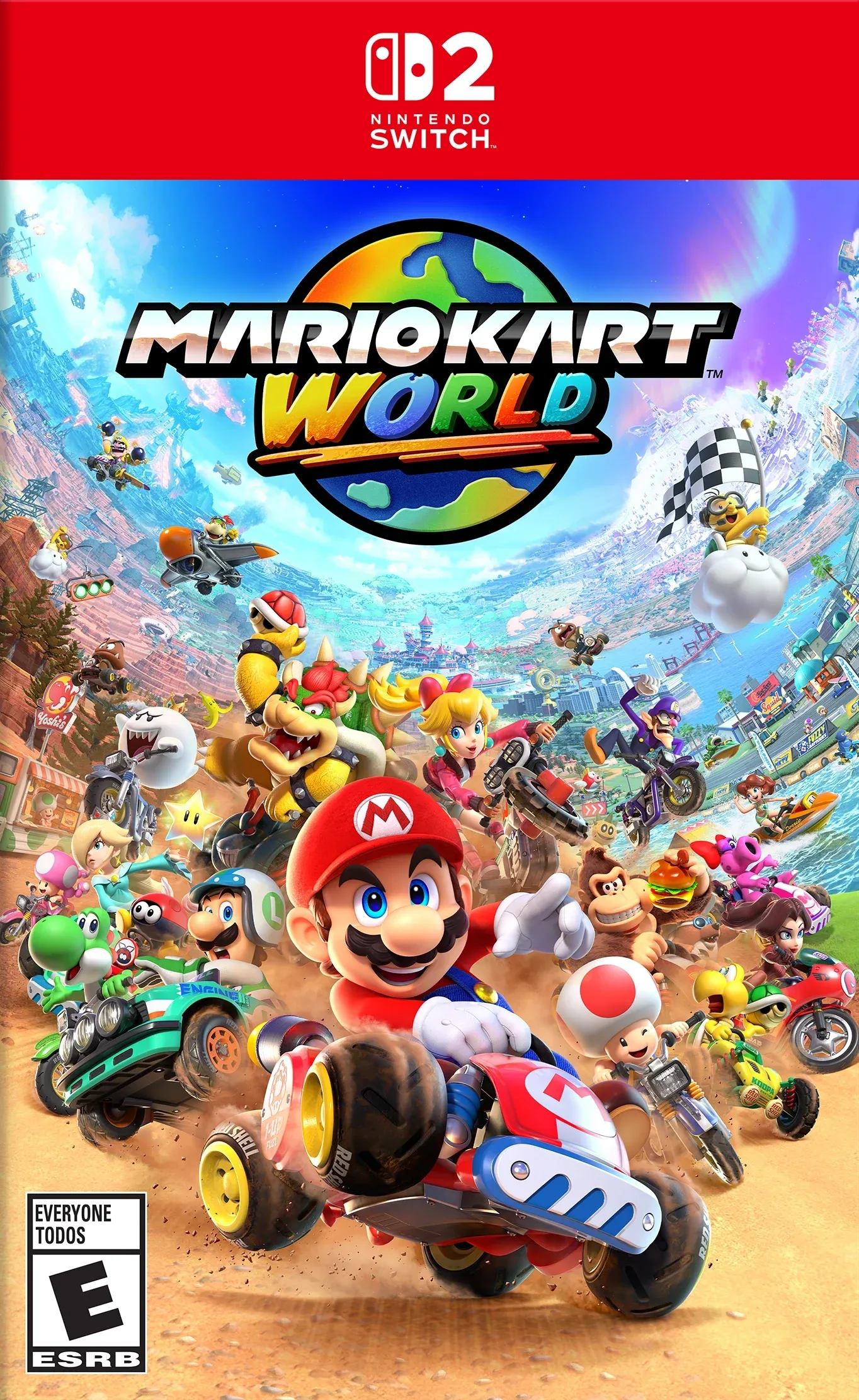 Nintendo Music Gets New Mario Kart World Free Roam Tracks