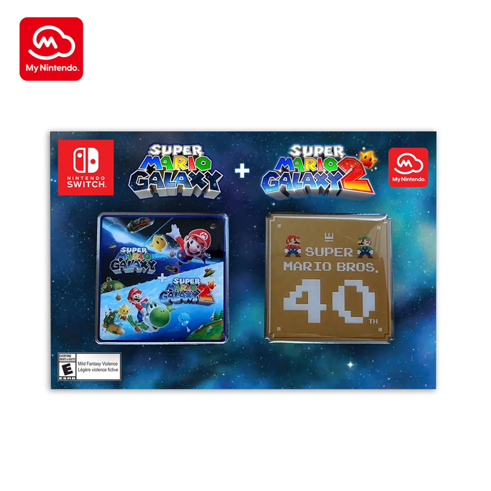 Nintendo Drops a Super Mario 40th Anniversary Pin Set at Select Retailers