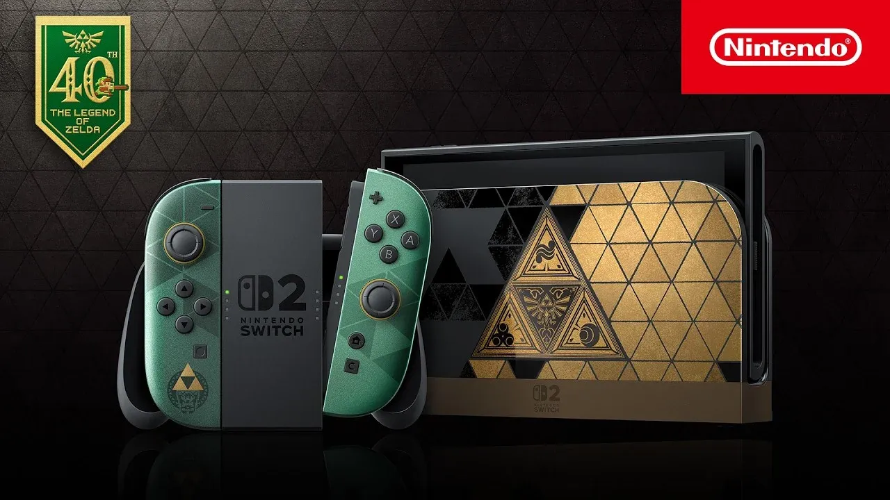 Nintendo Switch 2 – The Legend of Zelda – 40th Anniversary Edition
