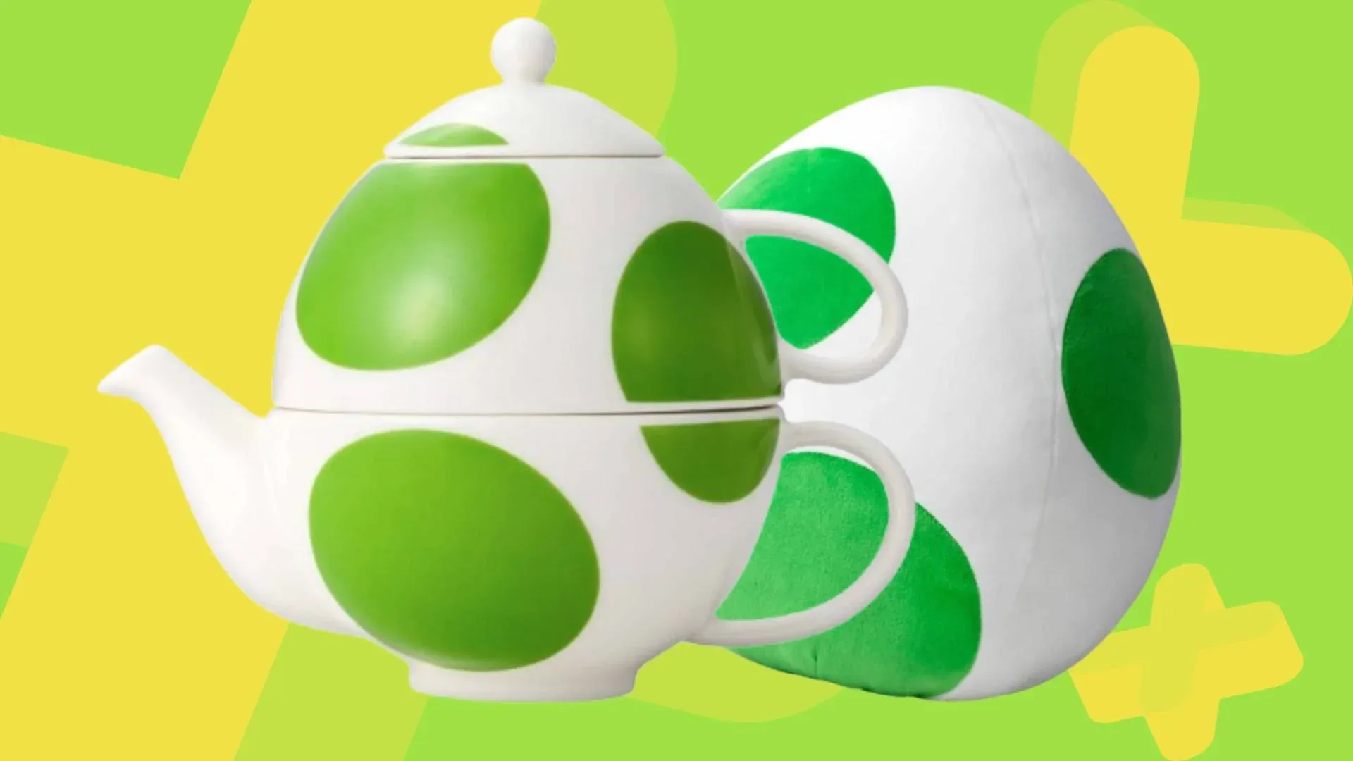 Nintendo's Yoshi Egg Teapot Set Is Here to Ruin Your Budget