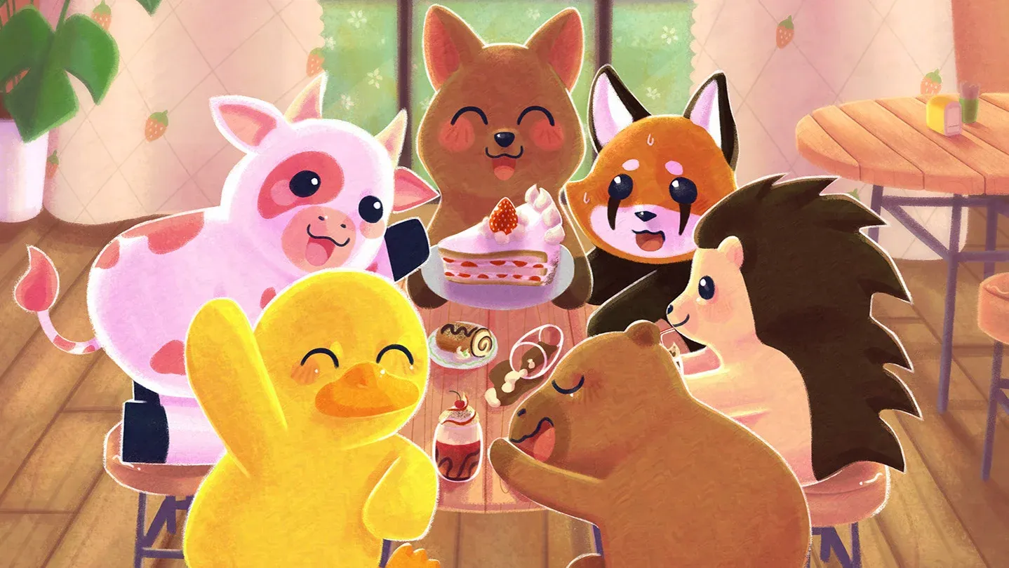 Nom Nom: Cozy Forest Café Banner