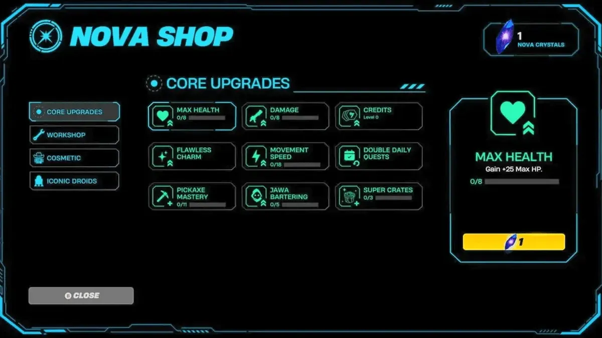 Nova Crystals in Fortnite Droid Tycoon: What They Are and How to Earn Them
