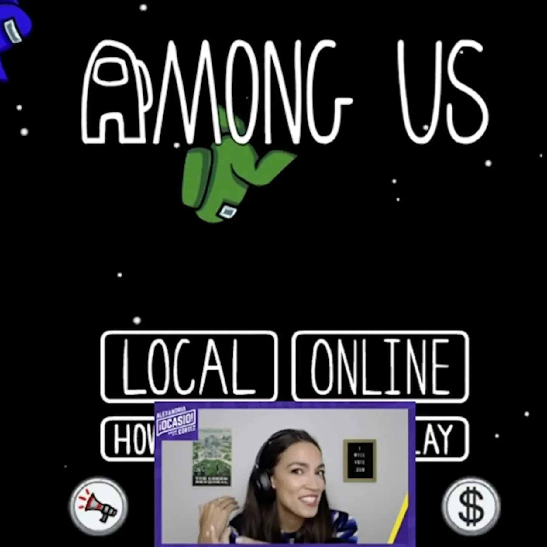 Alexandria Ocasio-Cortez played 'Among ...