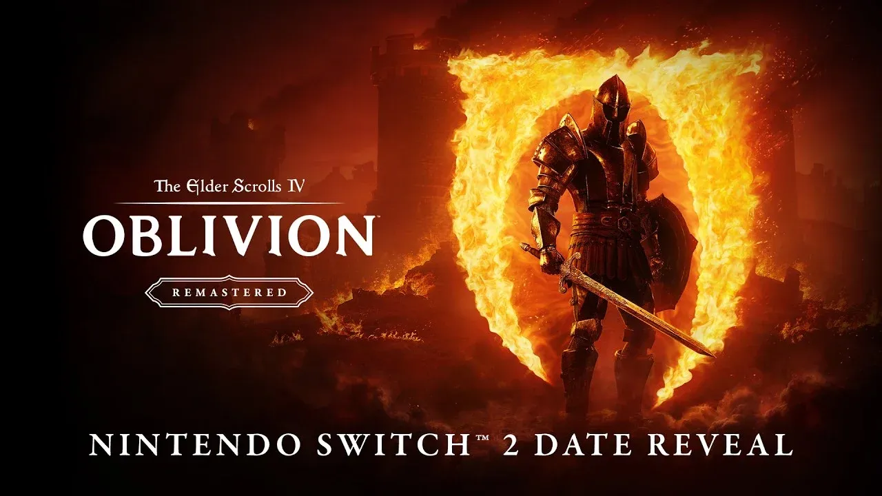 Oblivion Remastered Hits Switch 2 on August 11 With Full Physical Edition