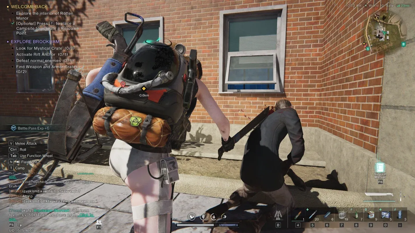 Co-op multiplayer session in progress