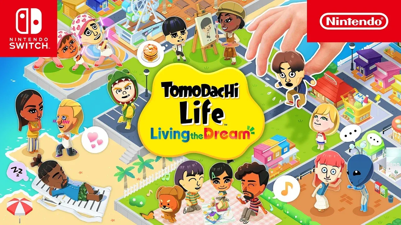 Three Miis on the island
