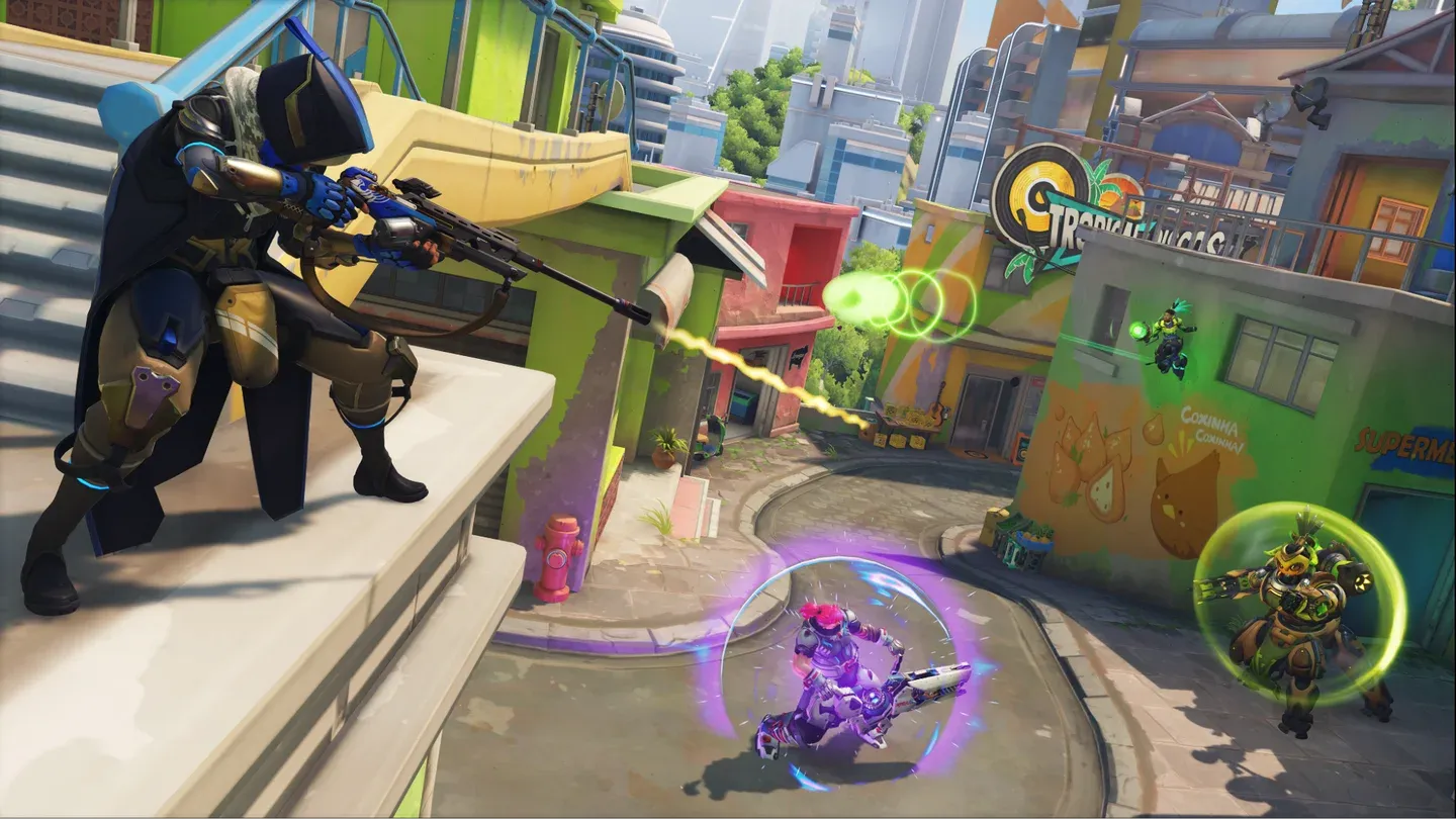 Competitive hero selection screen
