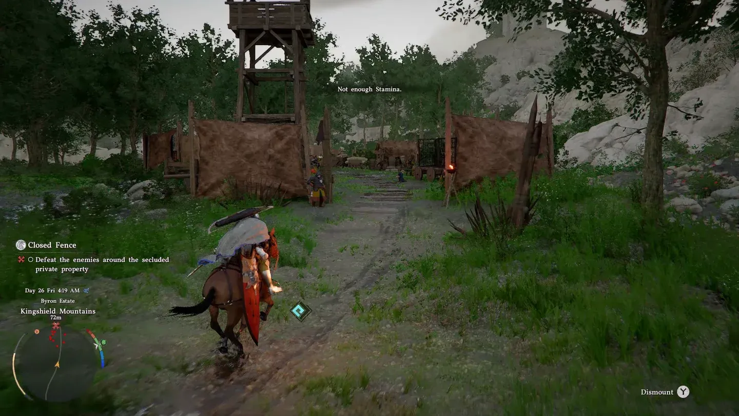 Demeniss quest start point