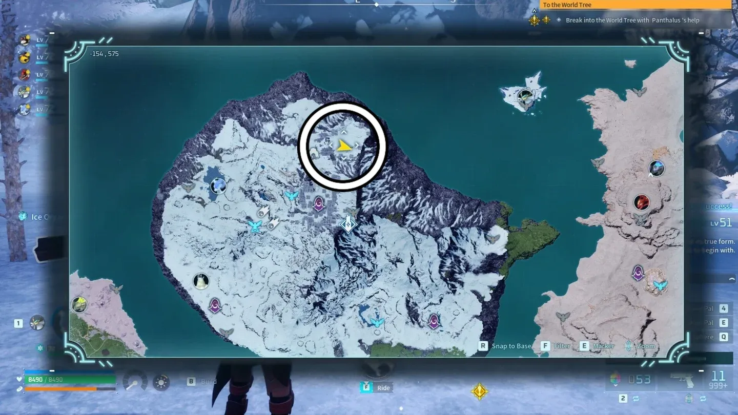 Wumpo Astral Mountains spawn