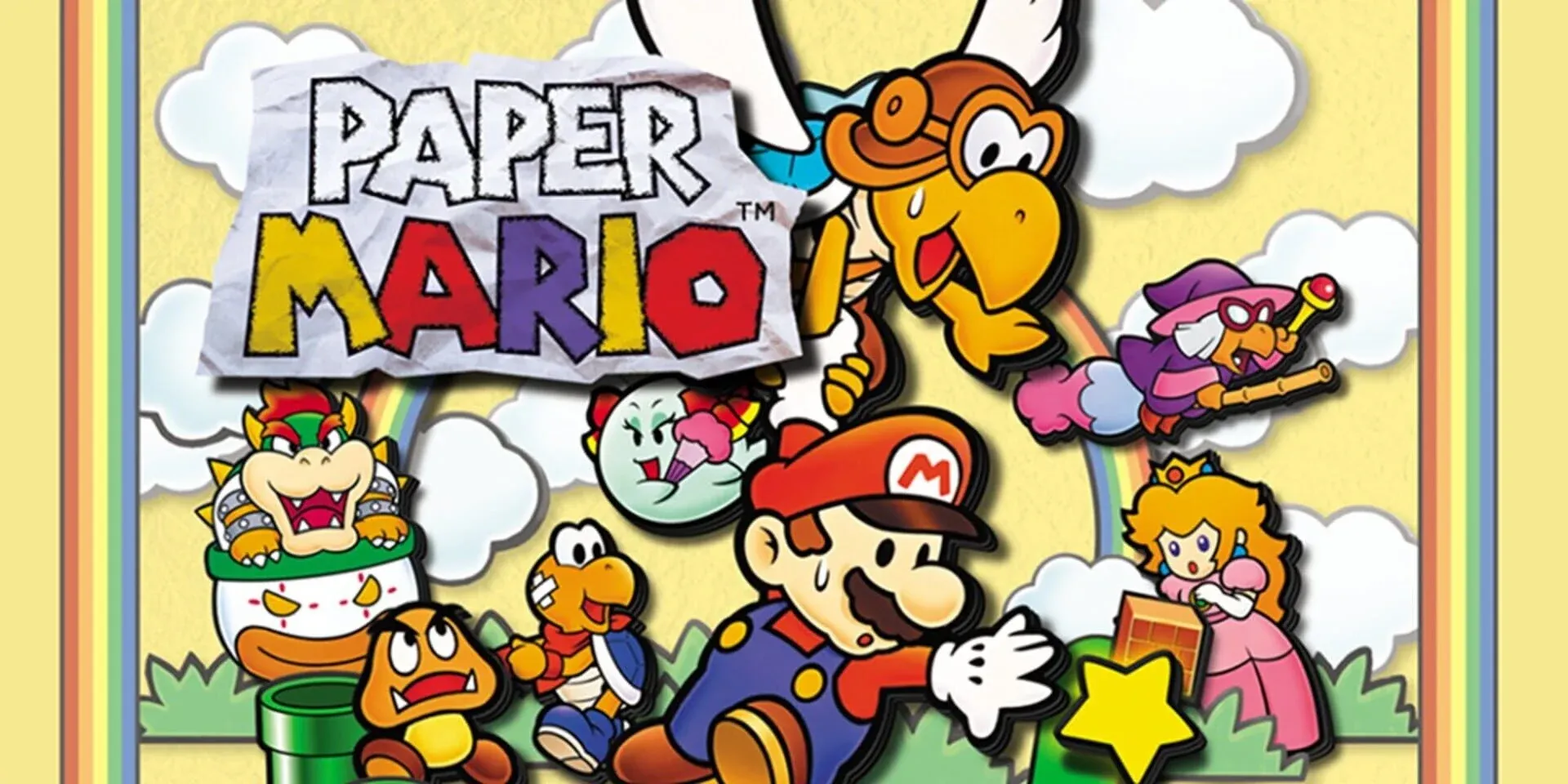 Paper Mario Banner