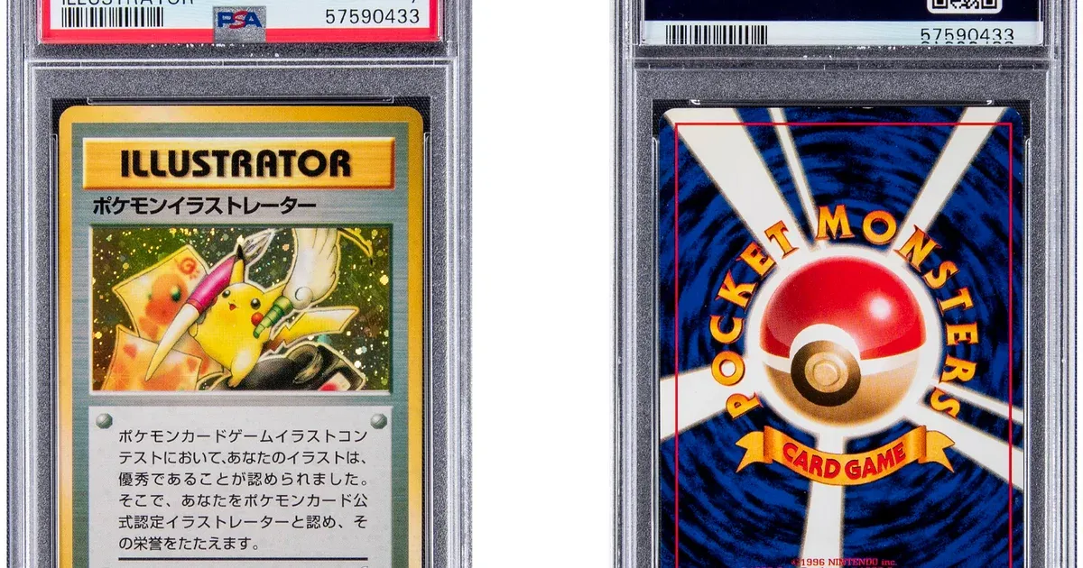 Ultra-Rare Pokmon Illustrator Card Sells for $1.4 Million | GAMES.GG
