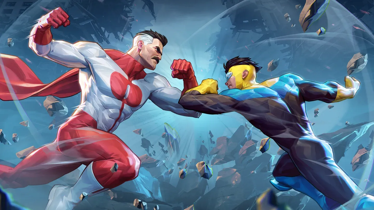 Omni-Man vs Invincible clash