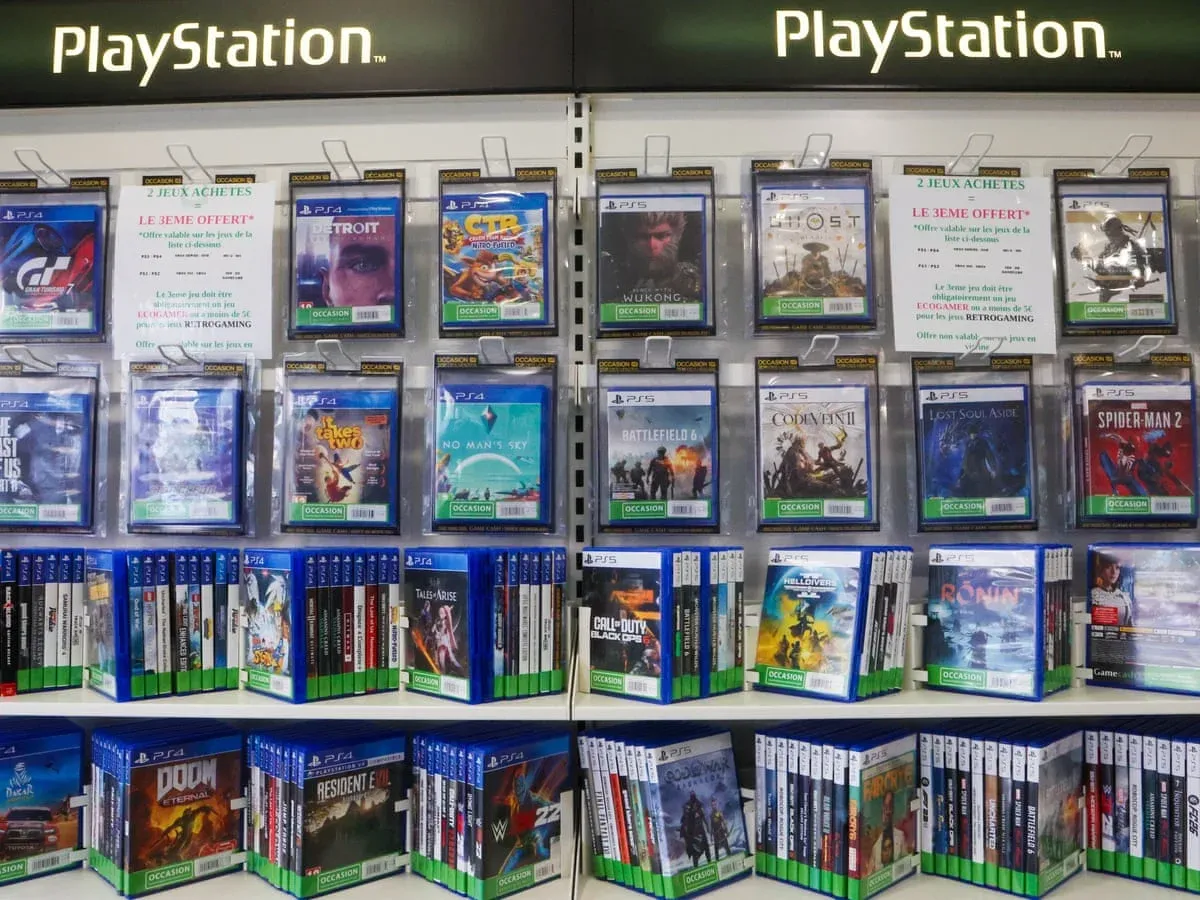 PlayStation's Physical Game Exit Slammed by UK Retail Body Over $402M Market