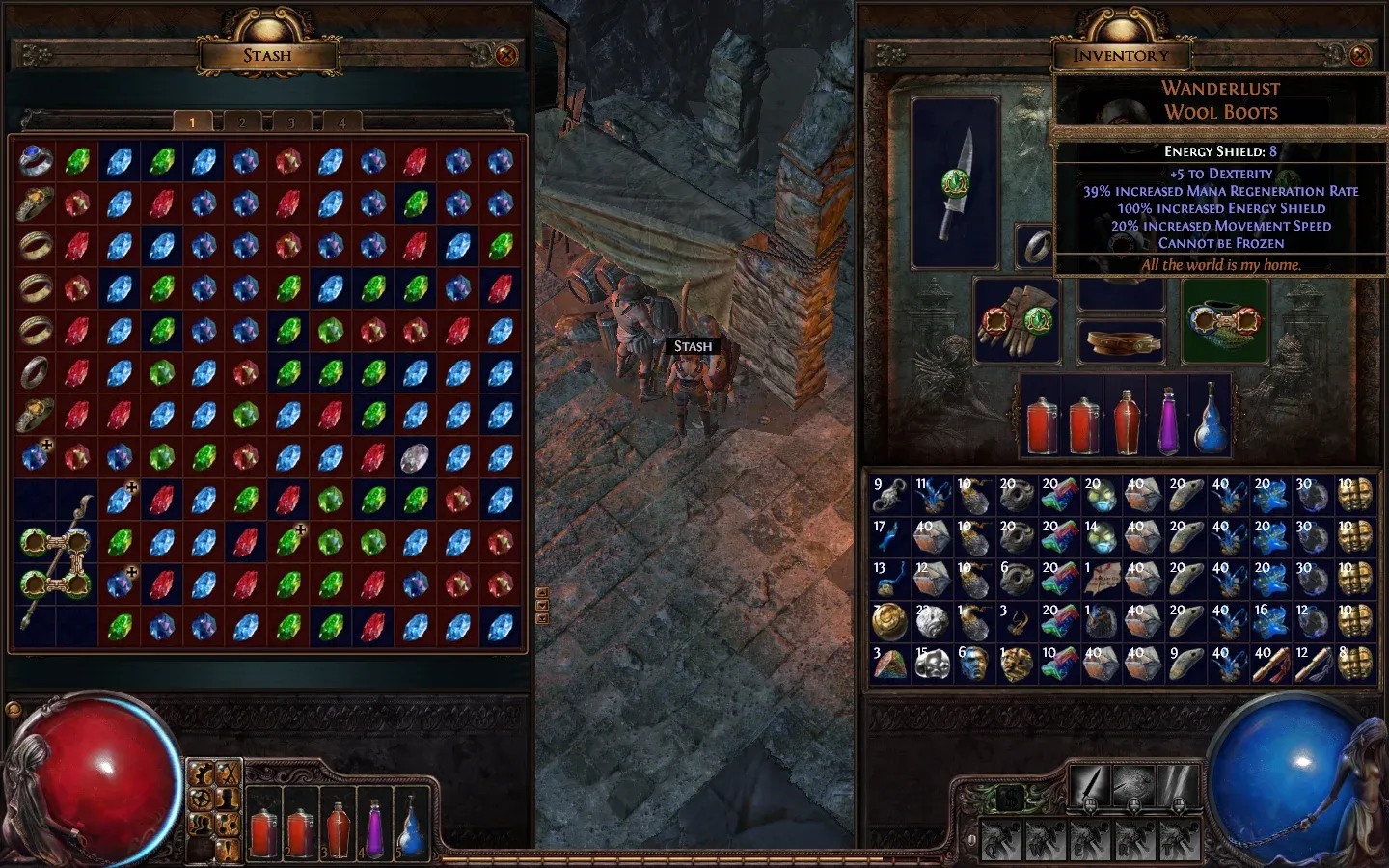 Path of Exile Curse of the Allflame Removes Socket Color Restrictions