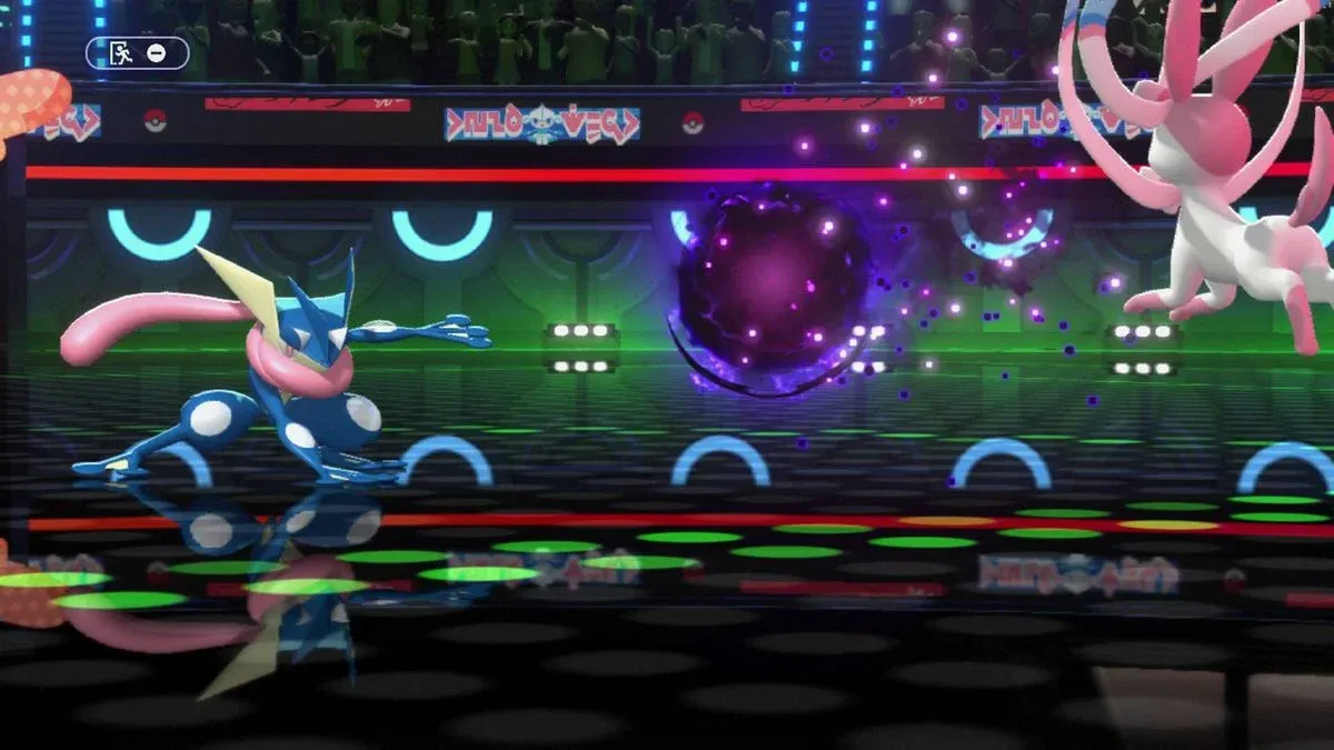 Mega Greninja Protean in action