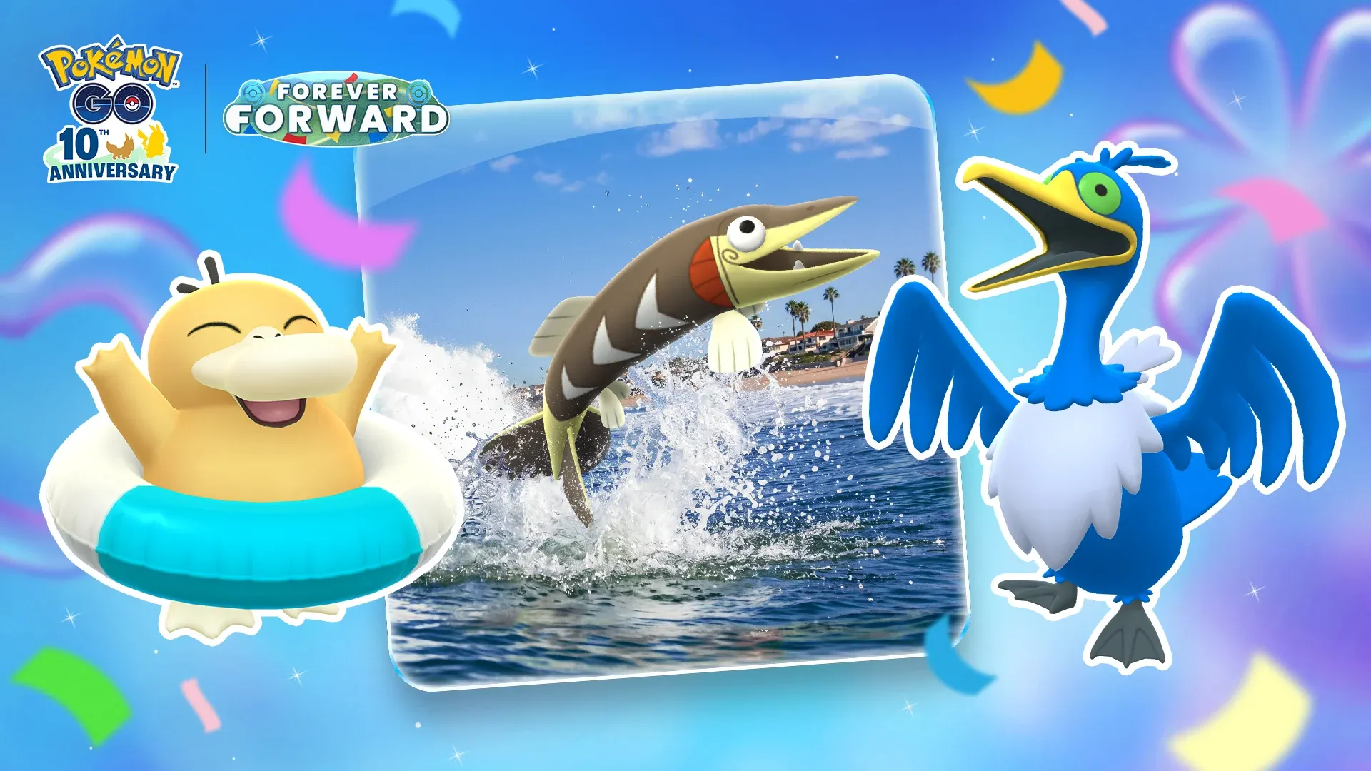 Pokemon GO Ultra Unlock Water Festival Debuts Three Galar Pokemon in August image