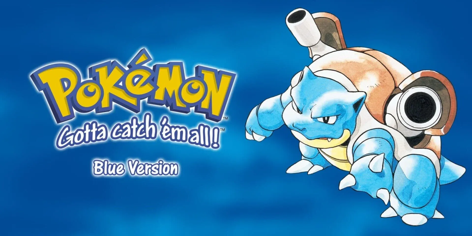 Pokémon Blue Version Banner