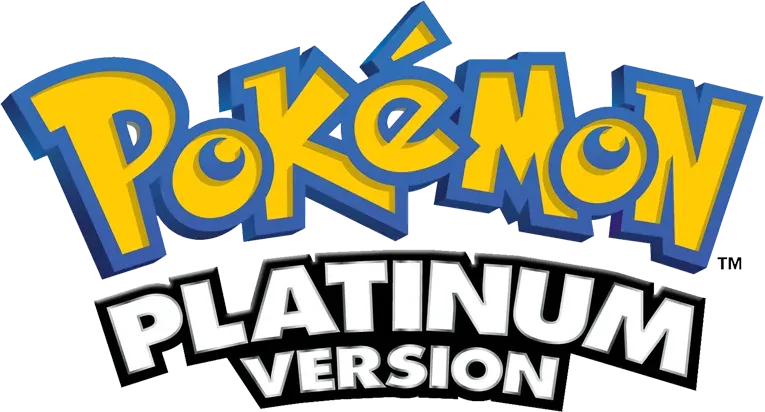 Pokémon Platinum Version Logo