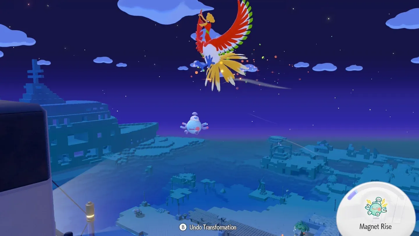 Ho-Oh registrado en Pokédex