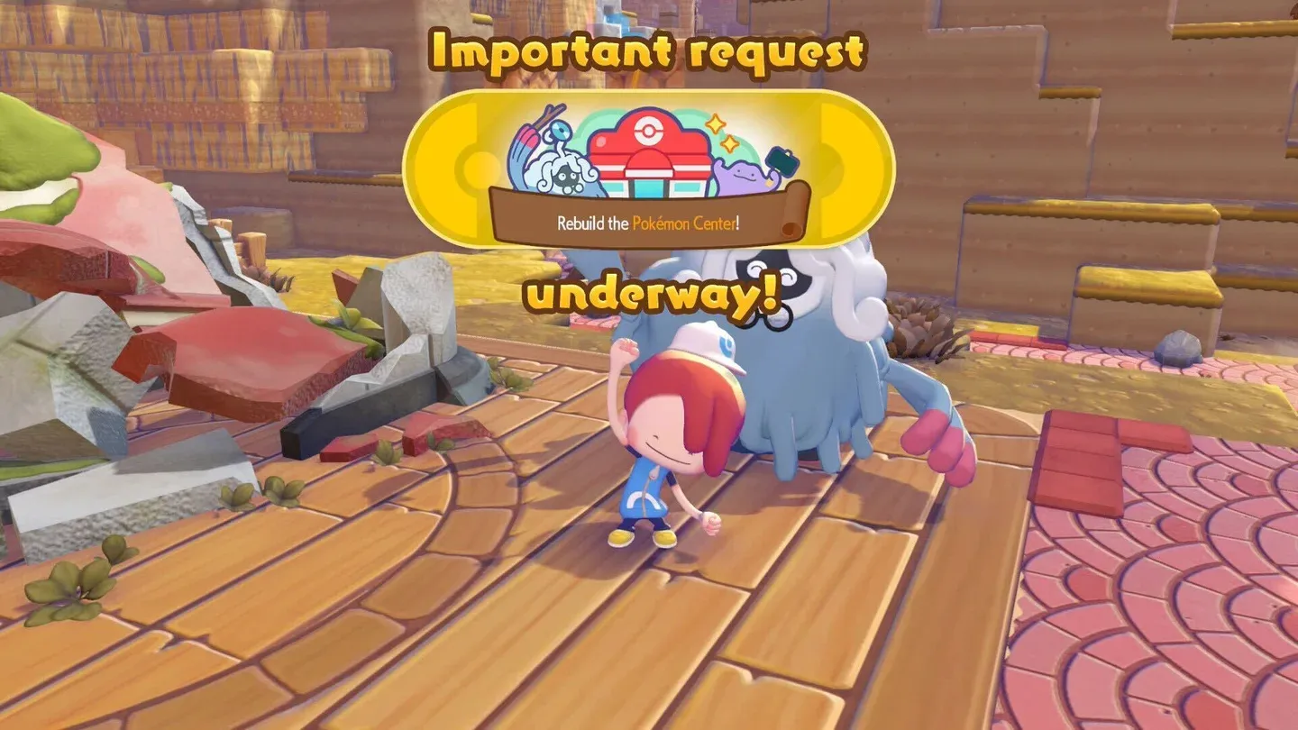 Pokemon Center rebuild kit
