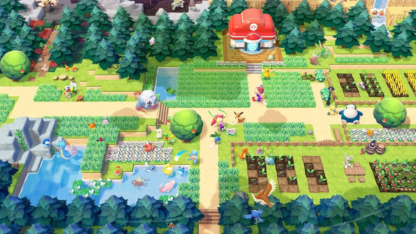 Pokopia Pokedex roster view