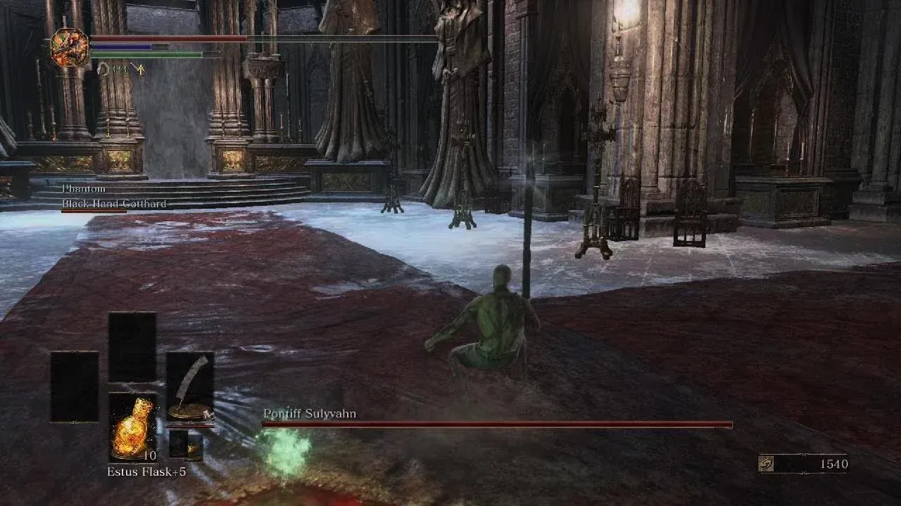 Pontiff Sulyvahn boss arena