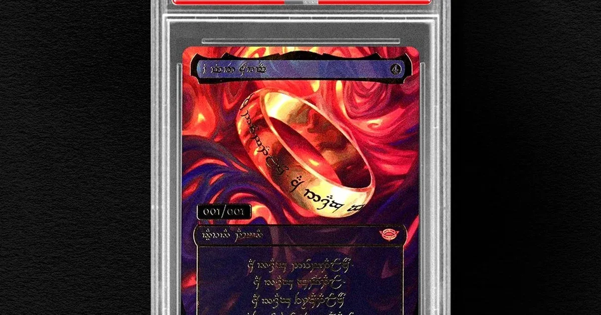 Gg Ring Post Malone Plays His $2M One Ring MTG Card in Real Game