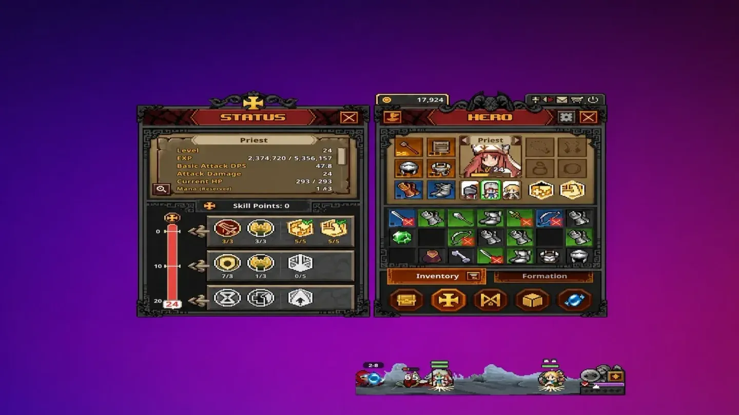 Priest skill tree overview