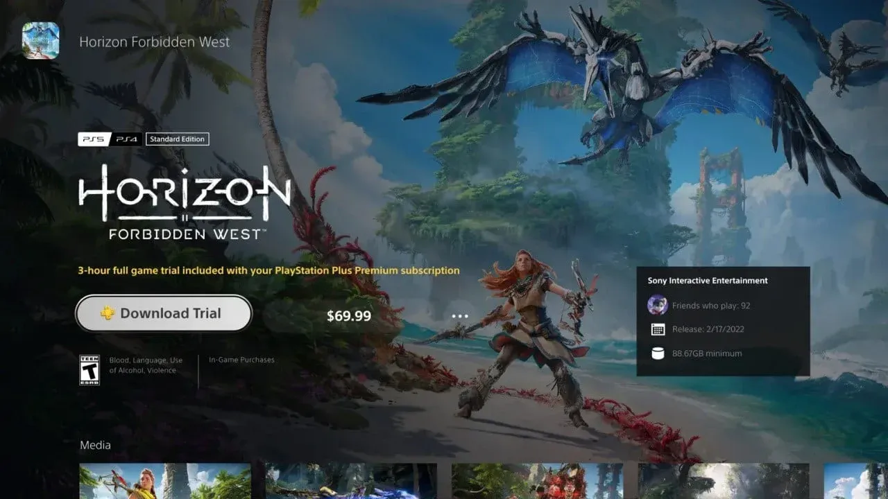 PS Plus membership tiers