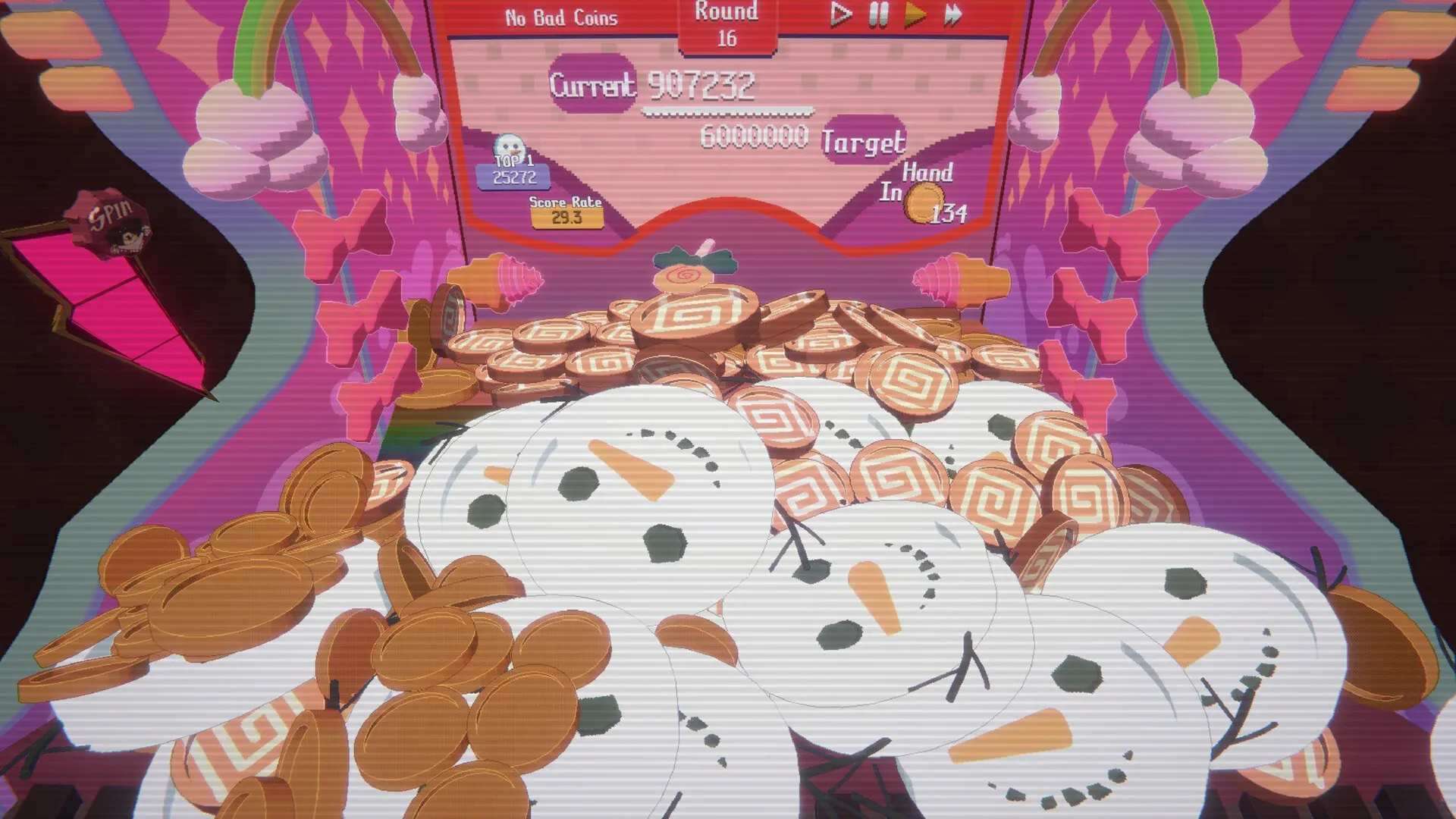 RACCOIN: Coin Pusher Roguelike