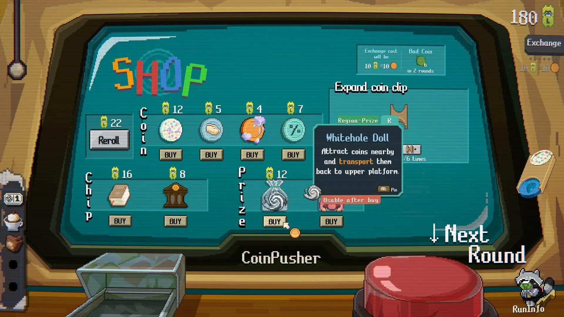 RACCOIN: Coin Pusher Roguelike Screenshot 13