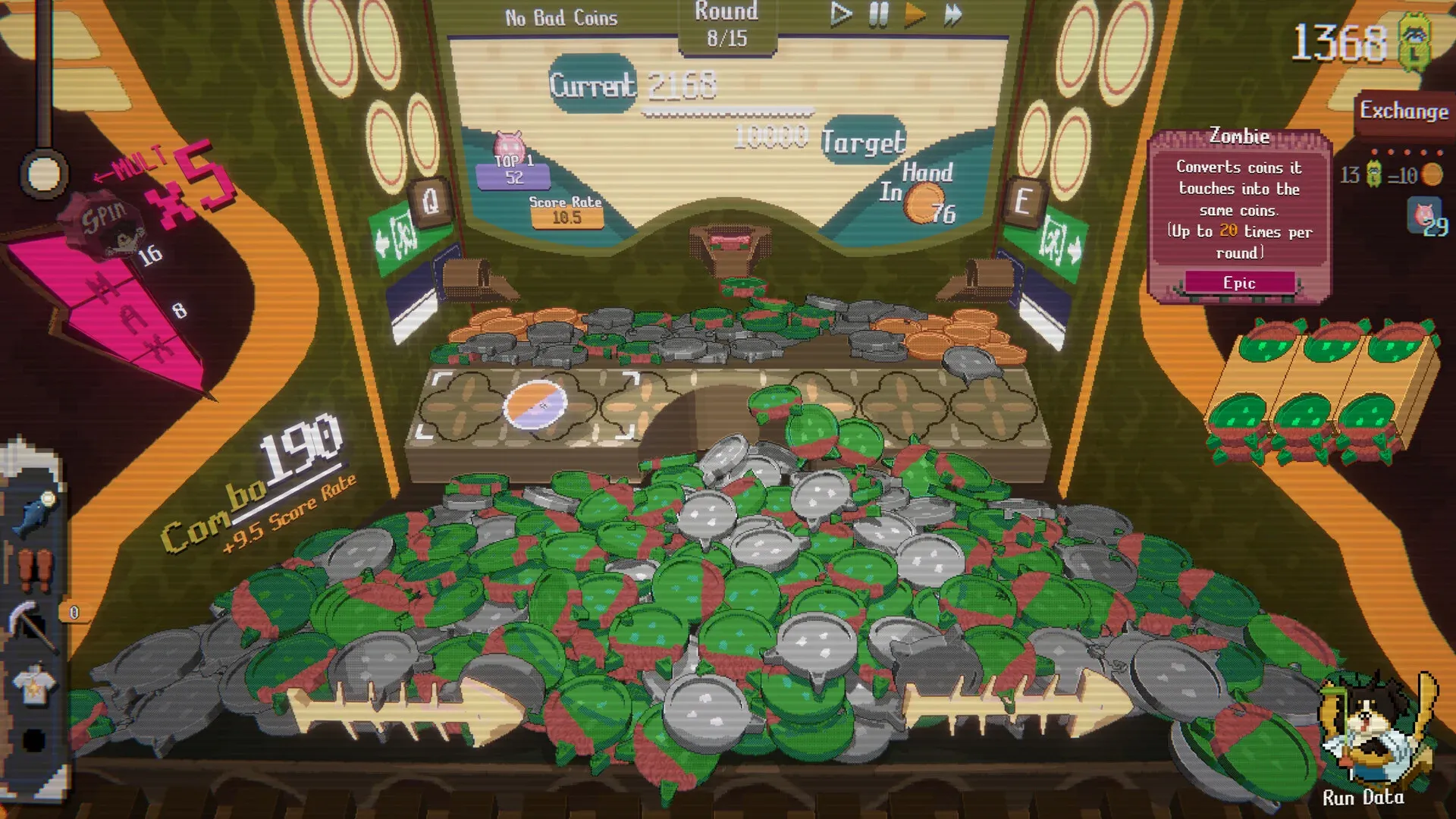 RACCOIN: Coin Pusher Roguelike Screenshot 4
