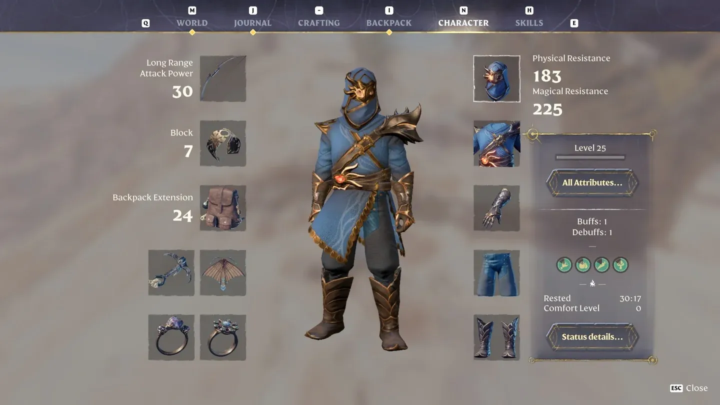 Ranger skill tree overview