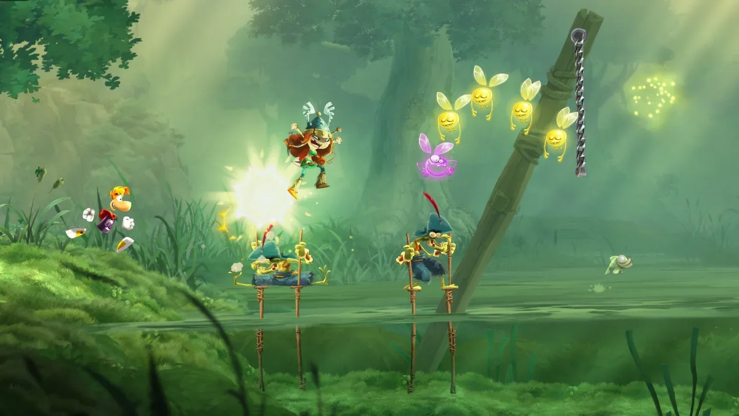 Rayman Legends Retold world